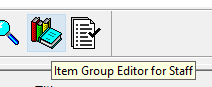 Snapshot showing a tooltip appearing when the user hovers the mouse over a toolbar button